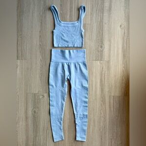 Light Blue Set Active Matching Set